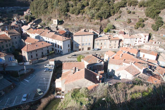 View of Mas Cabardes from the calvary